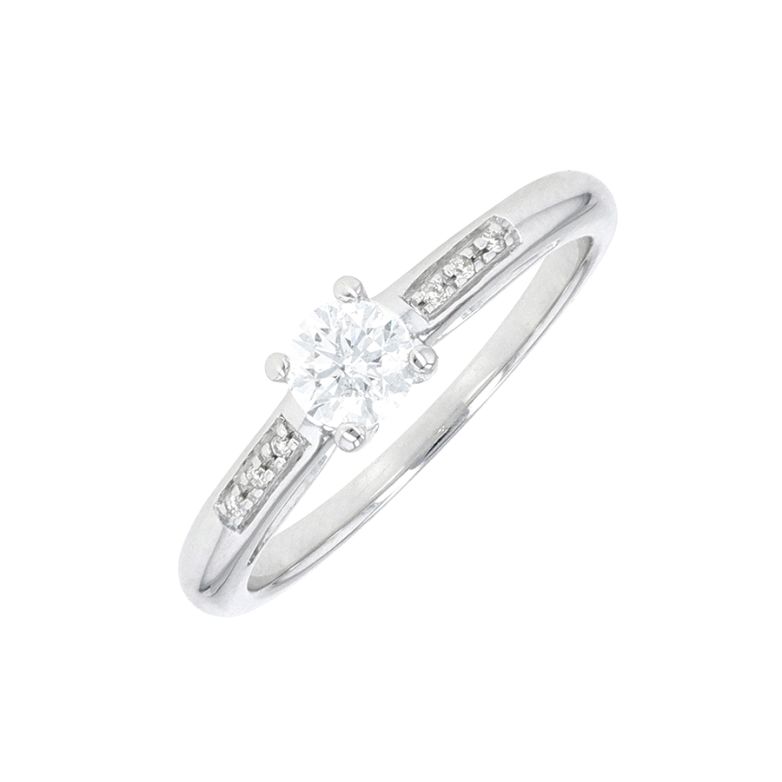 Acheter Solitaire diamants 0.31 carat or blanc 2.63g Comme neuf - 840,00 € Solitaire diamants 0.31 carat or blanc 2.63g Comme neuf - reconditionné disponible sur Gemme Les Bijoux